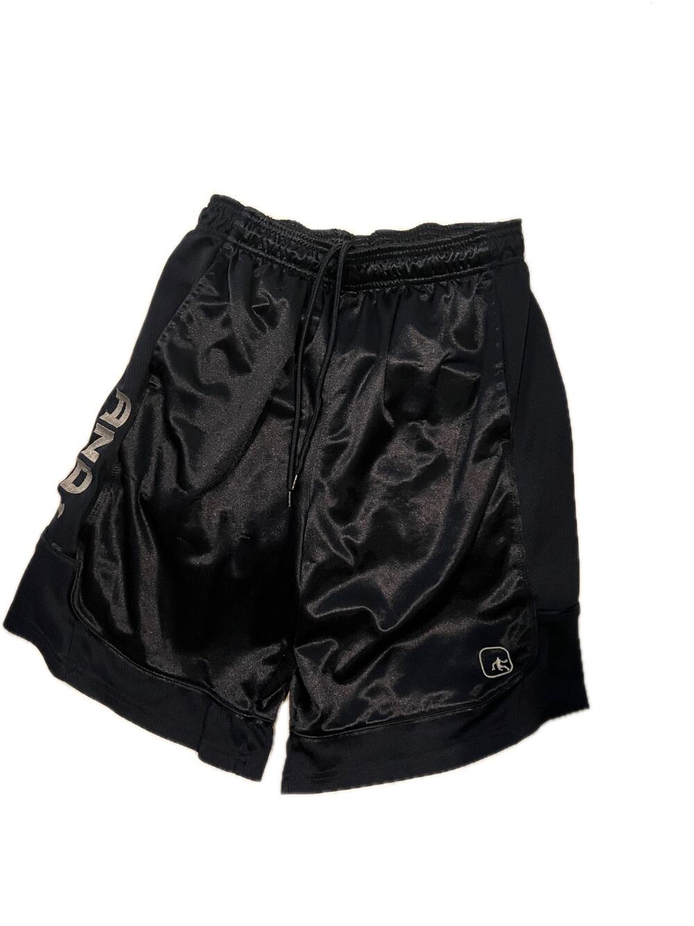 AND1 Black 8" Inseam Training Shorts Mens Small